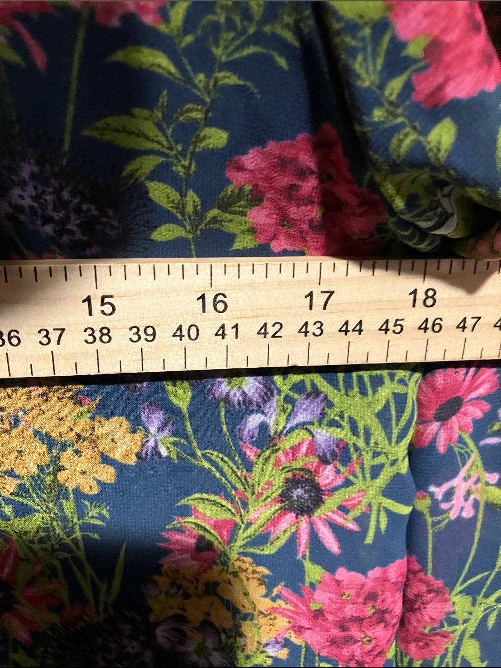 TMTS Floral Ruffle High-Low Dress in Multicolor - Picture 5 of 10